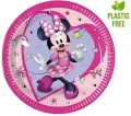Talerzyki papierowe Minnie Junior 20cm 8szt - tantis.pl
