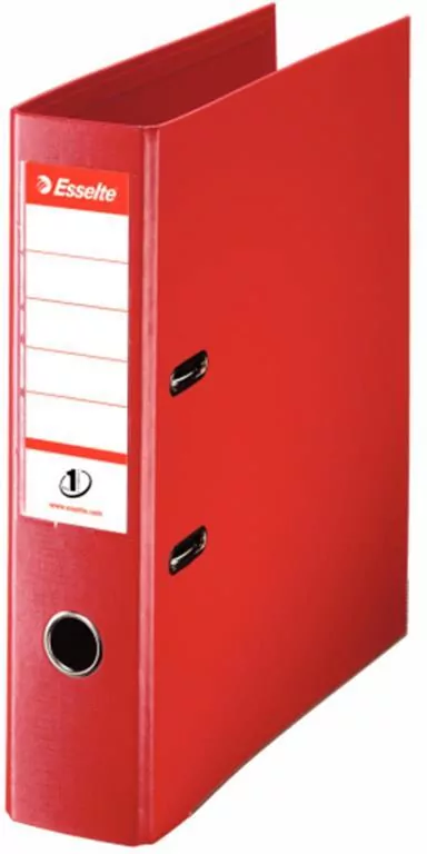 Esselte. Segregator A4/70 811330, Czerwony - tantis.pl