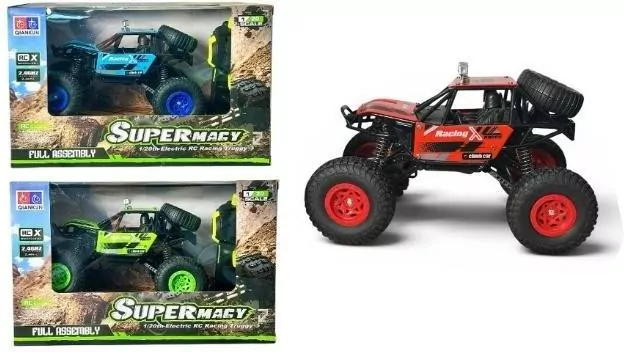 Pojazd R/C światło i dźwięk z ładowarką MIX - tantis.pl