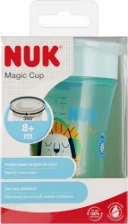 NUK. Magic Cup. Kubek 230 ml. 8 miesięcy. Niebieski