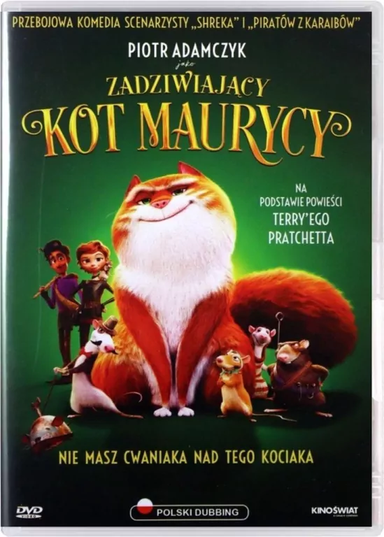 Niezwykły kot Maurycy DVD - tantis.pl