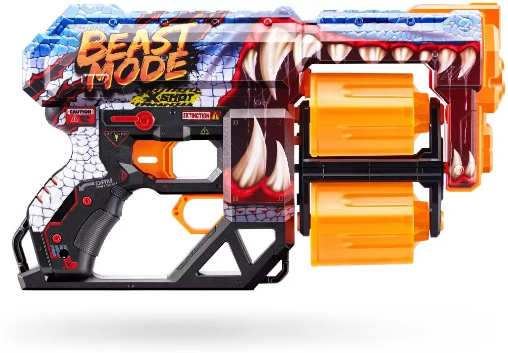 Wyrzutnia SKINS DREAD. Wzór Beast, 12 Strzałek - tantis.pl