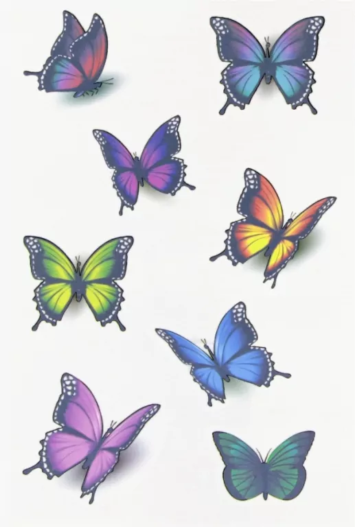 Tatuaże. Motylki - tantis.pl