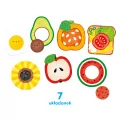 CzuCzu. Jedzenie. Moje puzzle z dziurką. 12m+ - tantis.pl