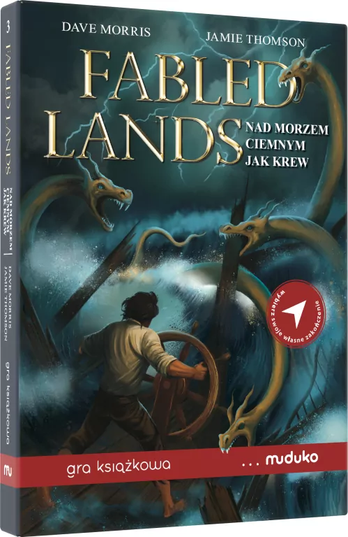 Fabled Lands: Nad morzem ciemnym jak krew. Gra książkowa - tantis.pl