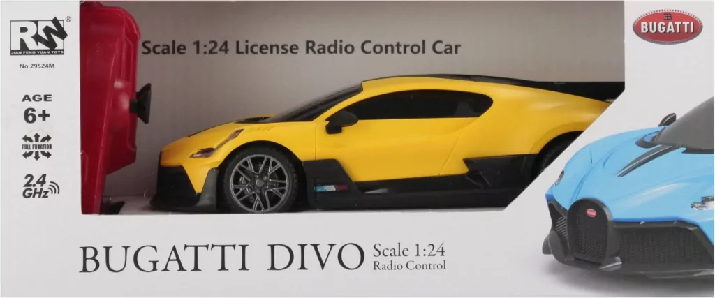 Auto osobowe zdalnie sterowane R/C FF Bugatti 1szt.mix - tantis.pl