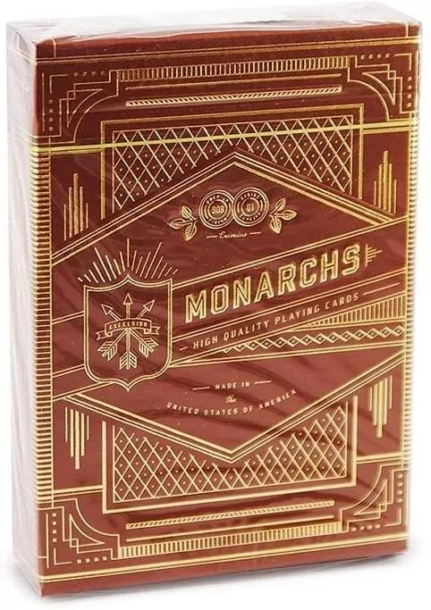 Karty Monarchs Red BICYCLE - tantis.pl