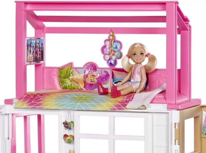 Barbie Kompaktowy domek + lalka - tantis.pl