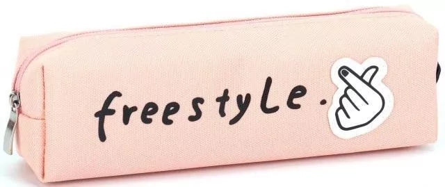 Piórnik tuba mała Freestyle róż - tantis.pl