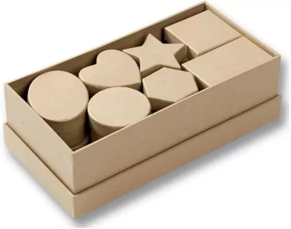 Pudełka naturalne 15szt - tantis.pl