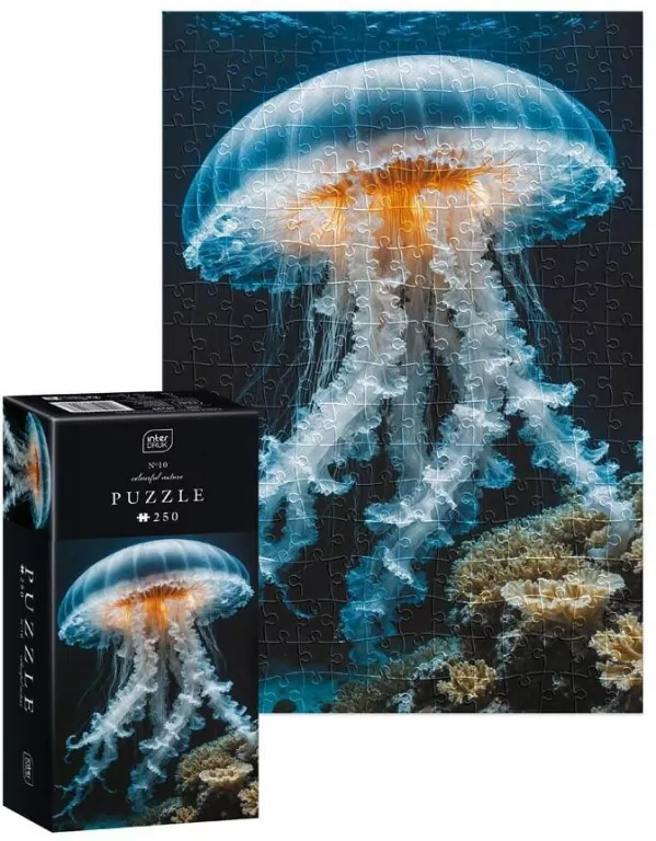 Puzzle 250 Colourful Nature 10 Jellyfish - tantis.pl
