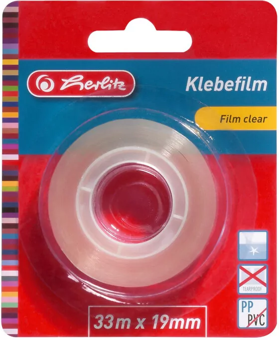 Taśma klejąca, przeźroczysta 33mm/19mm - tantis.pl