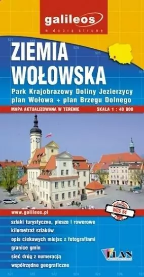 Ziemia Wołowska. Mapa turystyczna 1:40 000 - tantis.pl