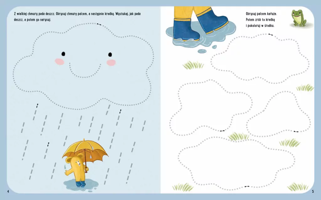 Zabawy z Felusiem i Guciem. Ćwiczymy rączki - tantis.pl