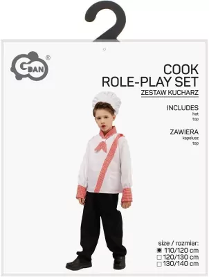 Strój dla dzieci Kucharz 110/120cm