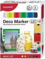 Markery akrylowe Deco Marker 6kol basic MONAMI - tantis.pl