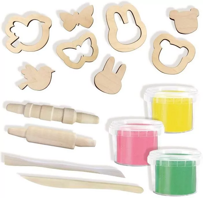 SES Eko ciasto masa + drewniane akcesoria - tantis.pl