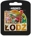 Magnes I love Poland Łódż ILP-MAG-C-LOD-30 - tantis.pl