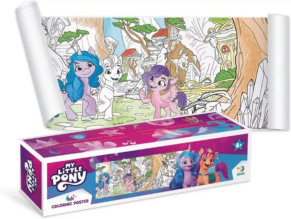 My Little Pony. Kolorowanka w rolce - tantis.pl