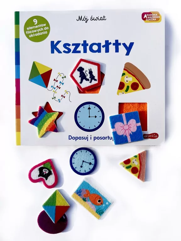 Kształty. Akademia mądrego dziecka. Mój świat - tantis.pl