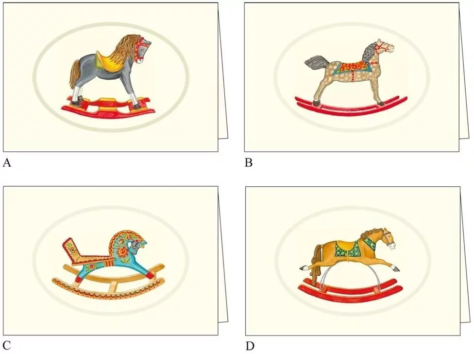 Karnet z kopertą: Konik na biegunach - tantis.pl