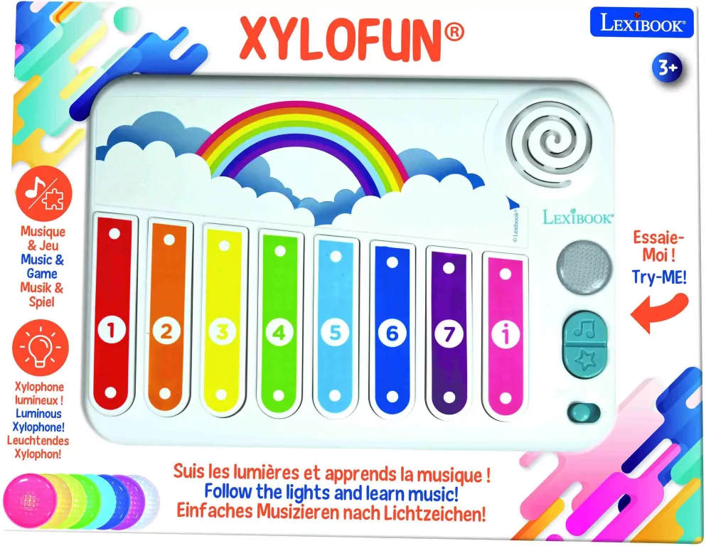 Cymbałki elektroniczne Xylo-Fun Lexibook K340 - tantis.pl