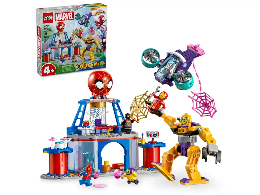 LEGO® Marvel. Siedziba główna Pajęczej Drużyny 10794 - tantis.pl