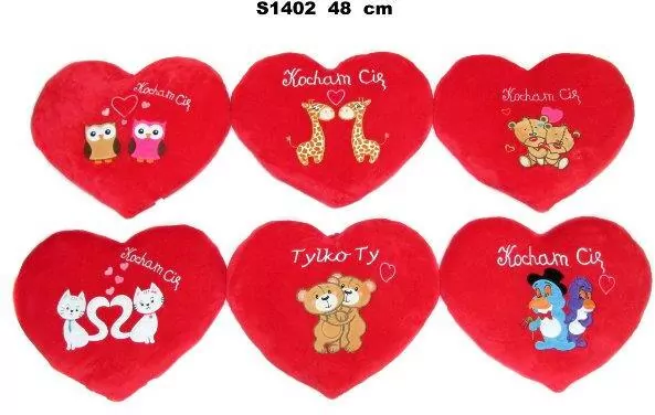 Serce 48cm MIX - tantis.pl