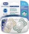 Chicco. Light. Smoczek. 2 sztuki. 2-6 miesięcy - tantis.pl