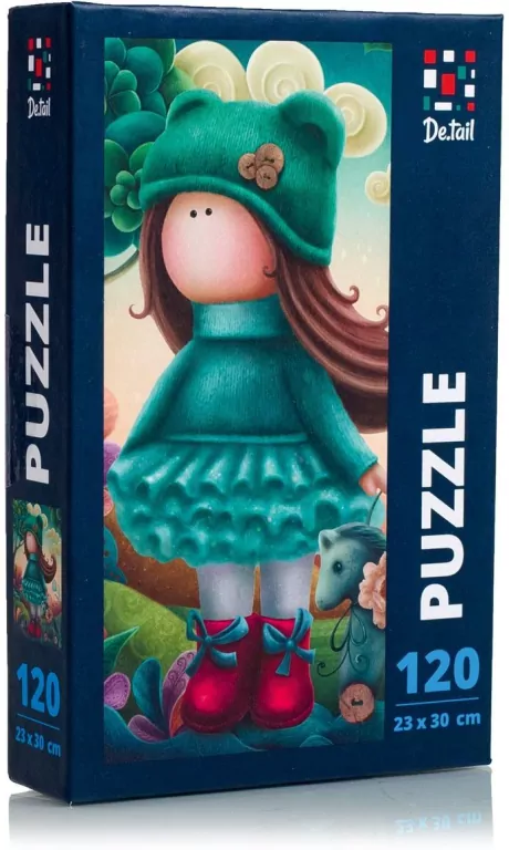 Puzzle 120. Lalka z koniem - tantis.pl