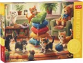 Puzzle 160 Kocie psoty TREFL - tantis.pl