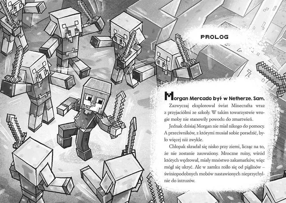 Gra golema. Saga Stonesword. Minecraft. Tom 5 - tantis.pl