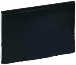 Aktówka z przekładkam 9112C czarna EAGLE