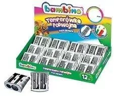 Temperówki podwójne metalowe Bambino - tantis.pl