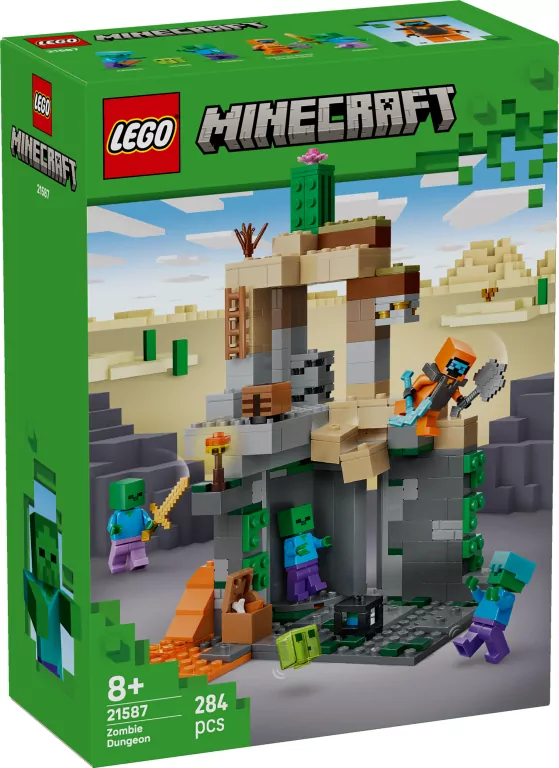 LEGO® Minecraft. Loch zombie 21587 - tantis.pl
