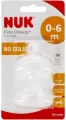 NUK. First Choice. Smoczki do butelki silikonowe. 2 sztuki. 0-6 miesięcy - tantis.pl