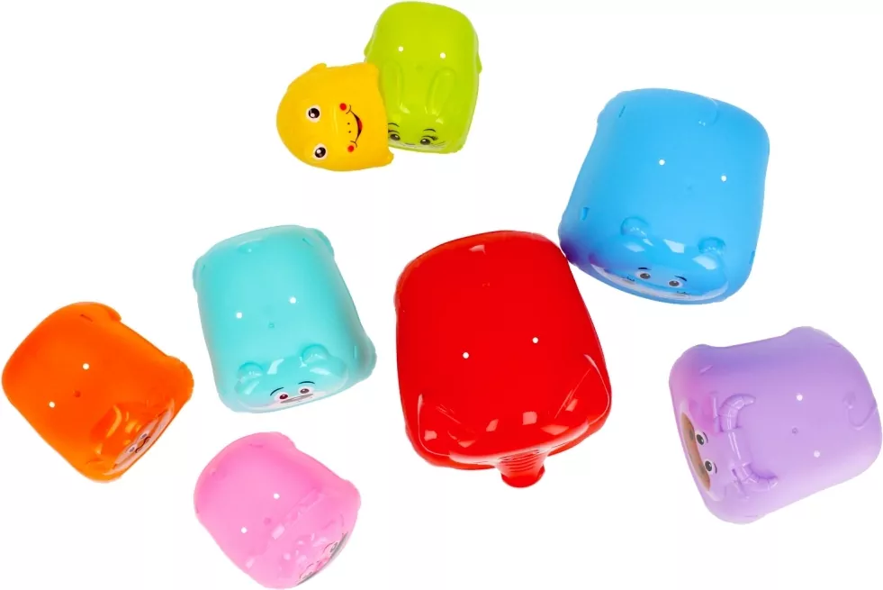 Bam Bam. Kubeczki do układania. Zwierzaki - tantis.pl