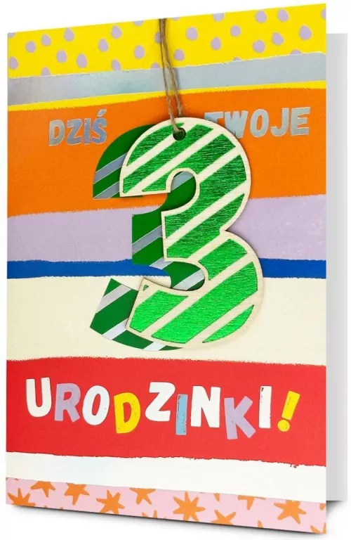 Karnet urodziny - tantis.pl
