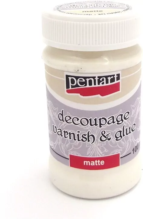 Klej do decupażu z werniksem matowy 100 ml - tantis.pl