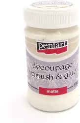 Klej do decupażu z werniksem matowy 100 ml