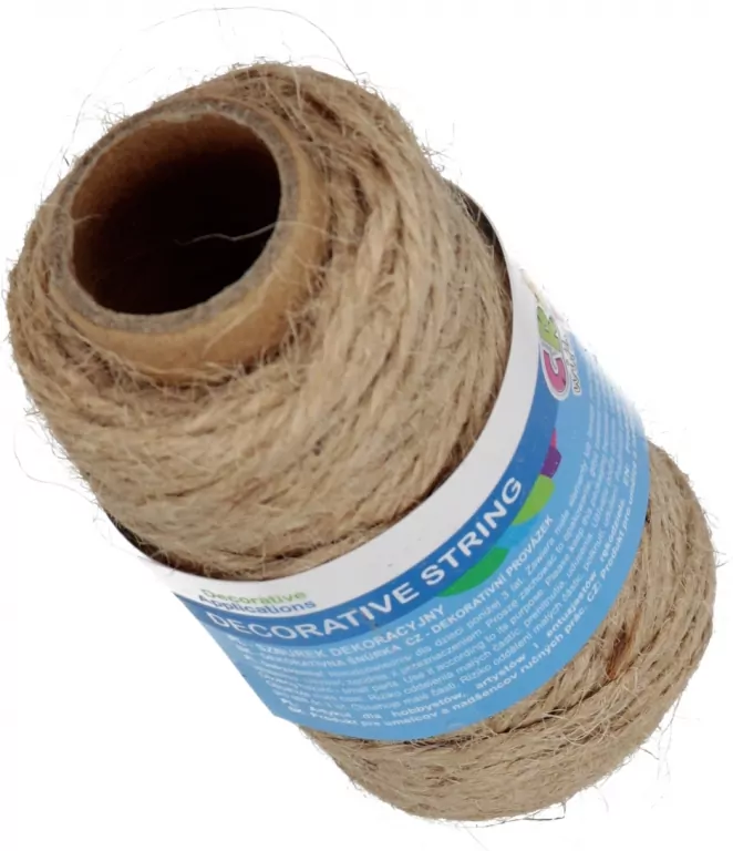 OZDOBA SZNUREK 30M NATUR CF DISP 10/100 - tantis.pl