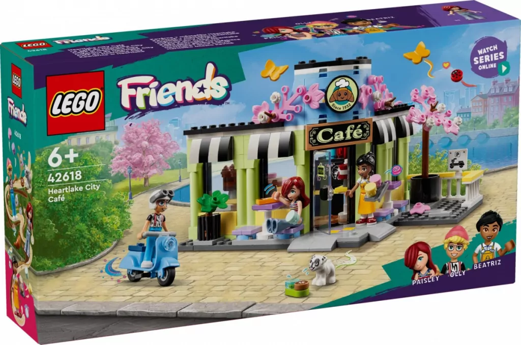 LEGO® Friends. Kawiarnia w Heartlake. 42618 - tantis.pl
