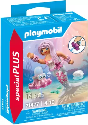 Syrenka z ośmiornicą pryskającą wodą. Special Plus 71477