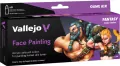 Vallejo: 72.204 - Game Air - Face Painting Set (8 x 18 ml) - tantis.pl