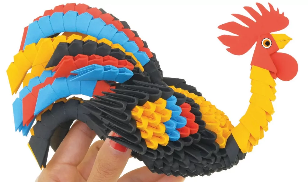 Origami 3D. Kogut - tantis.pl