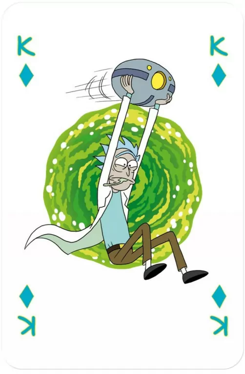 Waddingtons No. 1. Karty do gry. Ricky and Morty - tantis.pl