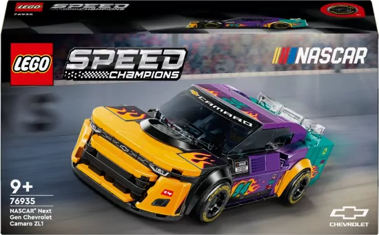 LEGO® Speed Champions. NASCAR® Next Gen Chevrolet Camaro ZL1. 76935