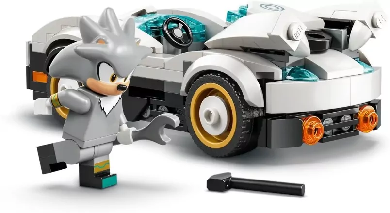LEGO®. Sonic the Hedgehog. Silver w samochodzie kontra...77118 - tantis.pl