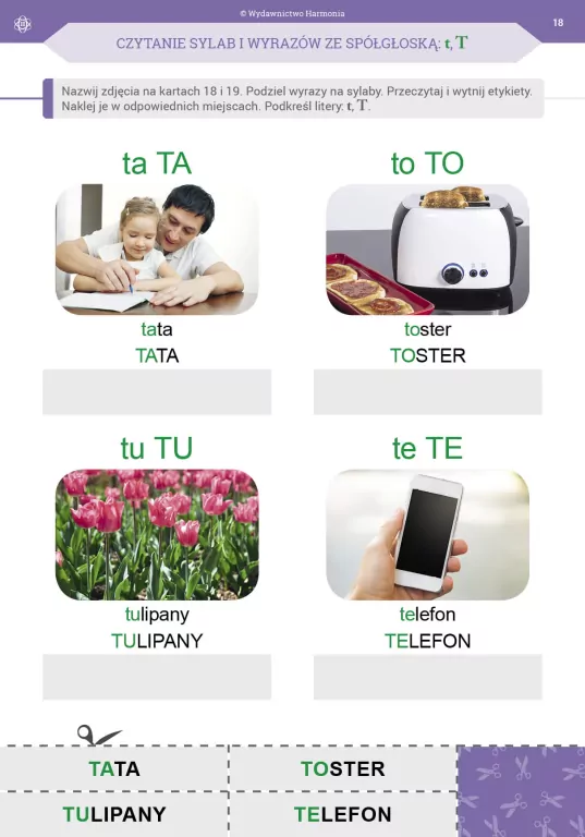 Uczę się czytać, pisać i liczyć. Cz.2. Karty pracy - tantis.pl
