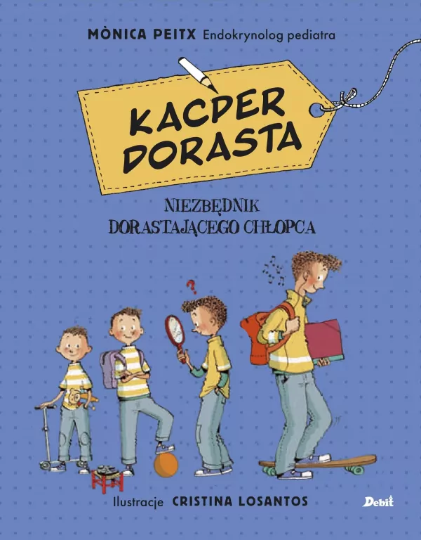 Kacper dorasta. Niezbędnik dorastającego chłopca - tantis.pl